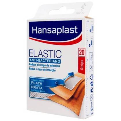 Hansaplast Elastic Antibakteriell 20 Einheiten
