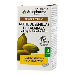 Arkocapsules Óleo de semente de abóbora 50 cápsulas