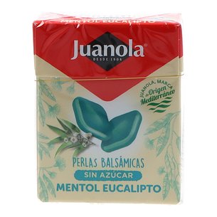 Juanola Mentol Pérolas de Eucalipto 25 g