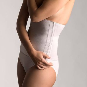 Farmalastic Cotton Velcro Girdle Beige Size 2 Be