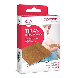 Aposan Adhesive Dressing Pre-cut Fabric 10x6 cm 