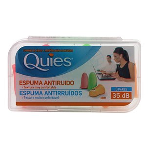 Quies Foam Earplugs for Loud Noises