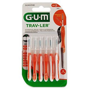 Gum Trav-ler Interdent 1412 0,9mm 6 Unidades