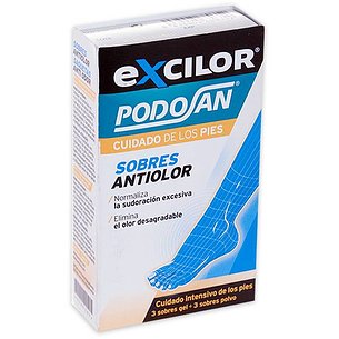 Podosan Desodorante Gel 3 Sobres