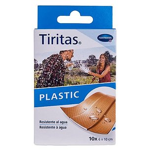 Plastic Plasters 10x6 cm 10 Units Hartmann