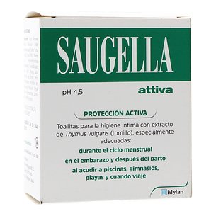 Saugella Attiva Tücher 10 Einheiten