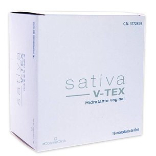 Sativa Vtex Vaginal-Feuchtigkeitscreme 16 x 6 ml