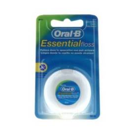 Oral B Essential Floss Fio Dental Com Cera 50m