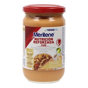 Meritene Pure Frango com Macarrão e Cogumelos 300 