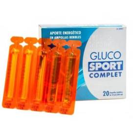 Glucosport Complet 20 Drinkable Ampoules