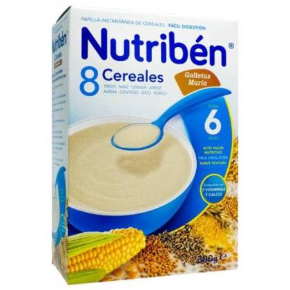Nutriben 8 Cereales Galleta Maria 300 G