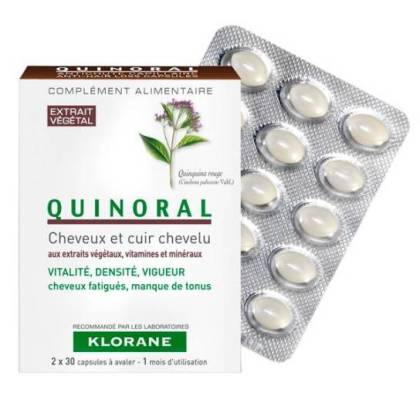 Klorane Quinoral 60 Capsules