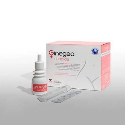 Ginegea Candida With Applicator 5 Sachets + 5 Bottles