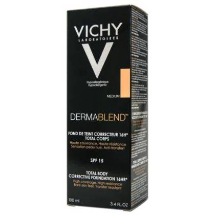 Vichy Dermablend Corpo Base Maquiagem Medio 100 Ml