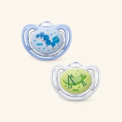 Nuk Freestyle Silicone Pacifier 0-6m 2 Units