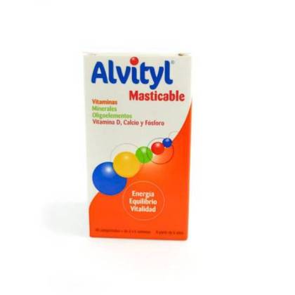 Alvityl 40 Chewable Tablets