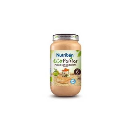 Nutriben Eco Chicken With Varied Vegetables 250 G