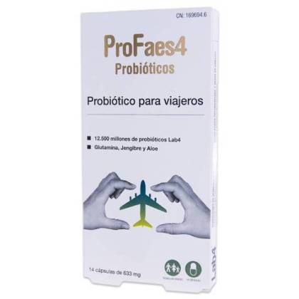 Profaes4 Probiotic For Travellers 14 Capsules