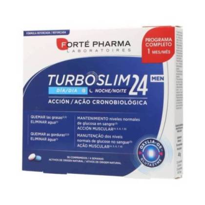 Turboslim Cronoactive Forte Men 56 Tablets Forte Pharma