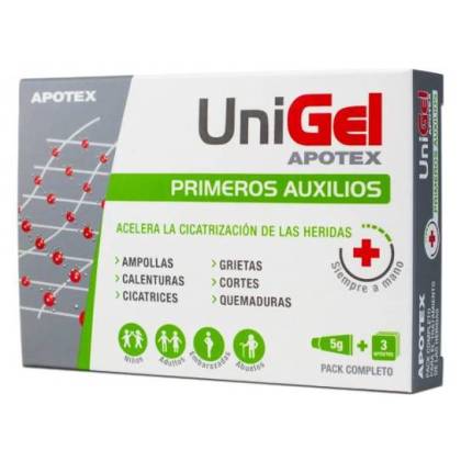 Apotex Unigel First Aid 5g + 3 Plasters