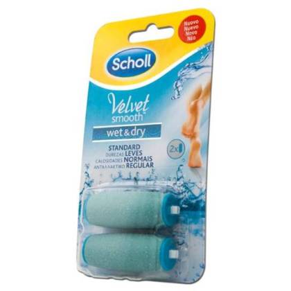 Scholl Velvet Smooth Wet & Dry 2 Sobressalentes