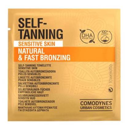 Comodynes Self-tanning Tücher Für Empfindliche Haut 20 Einheiten