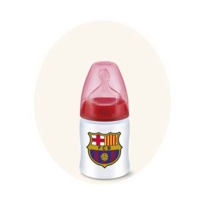 Nuk Fc Barcelona Silikon Babyflasche 0-6m 150 Ml