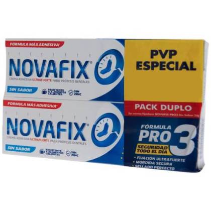 Novafix Formula Pro 3 Sem Sabor 2x50 G Promo