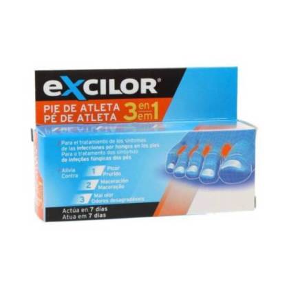 Excilor 3 In 1 Athlete's Foot 15 Ml