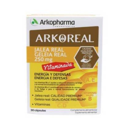 Arkoreal Royal Jelly With Vitamins 30 Capsules