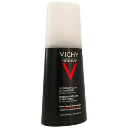 Vichy Homme Deodorant Spray Ultra Erfrischend 100 Ml