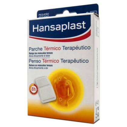 Hansaplast Adesivo Térmico Terapêutico Pequeno 2 Unidades