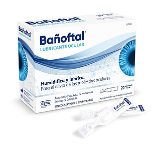 Bañoftal Lubricante Ocular 20 Monodosis