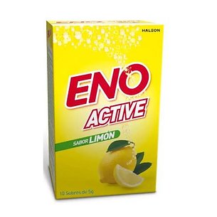 Eno Active 10 Sachês 5 g Sabor Limão