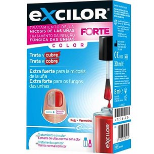 Excilor Forte Esmalte Cosmetico 30 ml Color Rojo