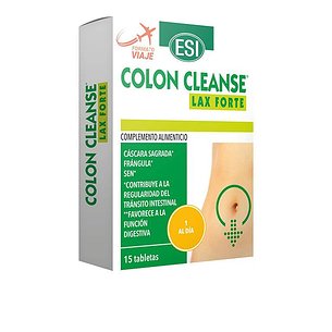 Colon Cleanse Lax Forte Esi 15 Tabletas Viaje
