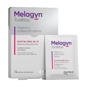 Melagyn 14 Toallitas Individuales 2