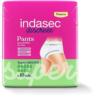 Indasec Discreet Pant Super Large Size 10 Units