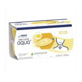 Resource Aqua+ Gelif Lemon Ca 4x125g