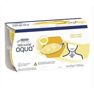 Resource Aqua Gelif Lemon Ca 4x125g