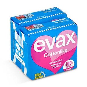Evax Cottonlike Normal Wings 19 Units