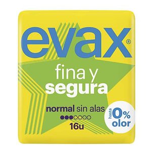 Evax Fine and Safe Normal ohne Flügel 16 Einheiten