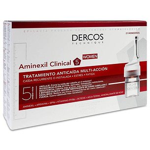 Vichy Dercos Aminexil Clinical 5 Mujer 21 Ampoll