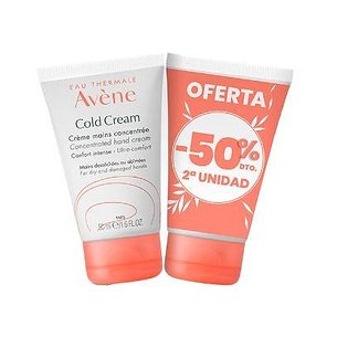 Avene Cold Cream Crema De Manos Concentrada 2x50 ml Promo