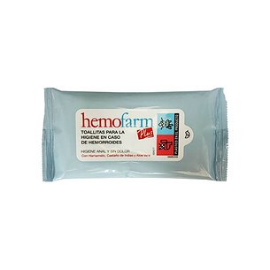 Hemofarm Plus Toallitas 20 Uds