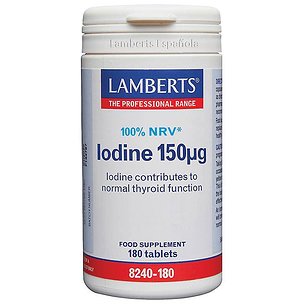 Yodo 150mcg 180 Comps 8240180 Lamberts