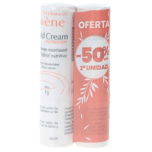 Avene Stick Labial Cold Cream Nutritivo 2x4 g Promo