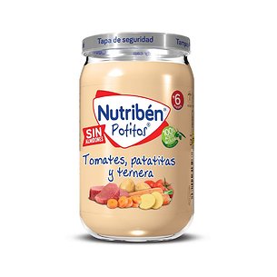 Nutriben Tomate, Batata e Carne 235 g