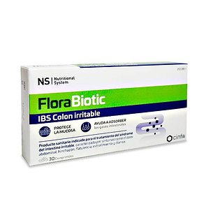 Ns Florabiotic Ibs Cólon Irritável 30 Comprimidos