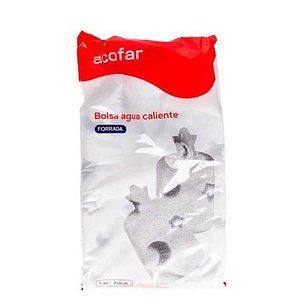 Acofar gefütterte Wärmflasche 2 Liter